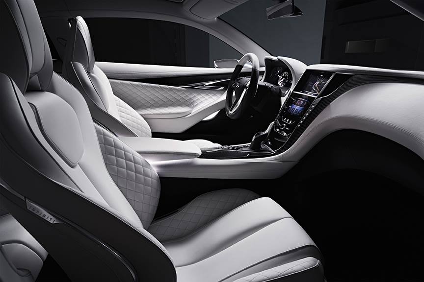 De Infiniti Q60 Concept zou volgende week op de autoshow van Detroit onthuld worden, maar zo lang kon het merk niet wachten. Infiniti laat ons daarom vandaag al de Q60 Concept zien.