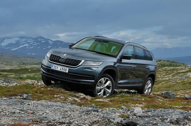 Alle details over het onthulde interieur van de Skoda Kodiaq.