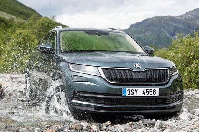 Alle details over het onthulde interieur van de Skoda Kodiaq.