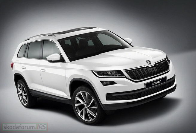 Alle details over het onthulde interieur van de Skoda Kodiaq.