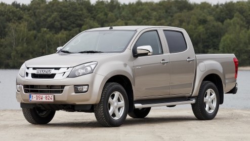 Autotest Isuzu D-Max 2,5 liter turbodiesel in Beekse Bergen