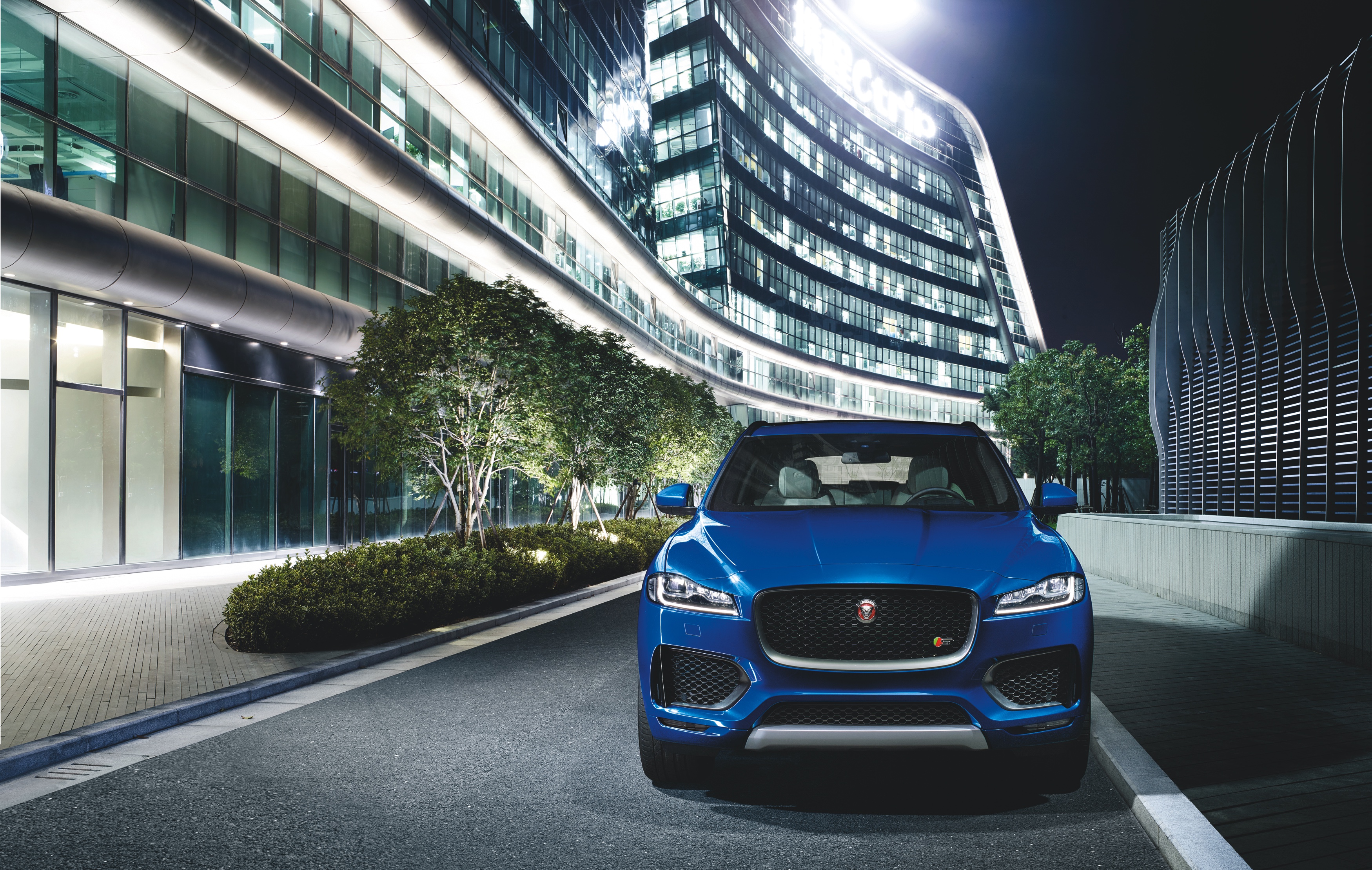 Een crossover met een body die grotendeels bestaat uit aluminium, motoren van 180 tot 380 pk en styling van een F-Type. Maak kennis met de Jaguar F-Pace.