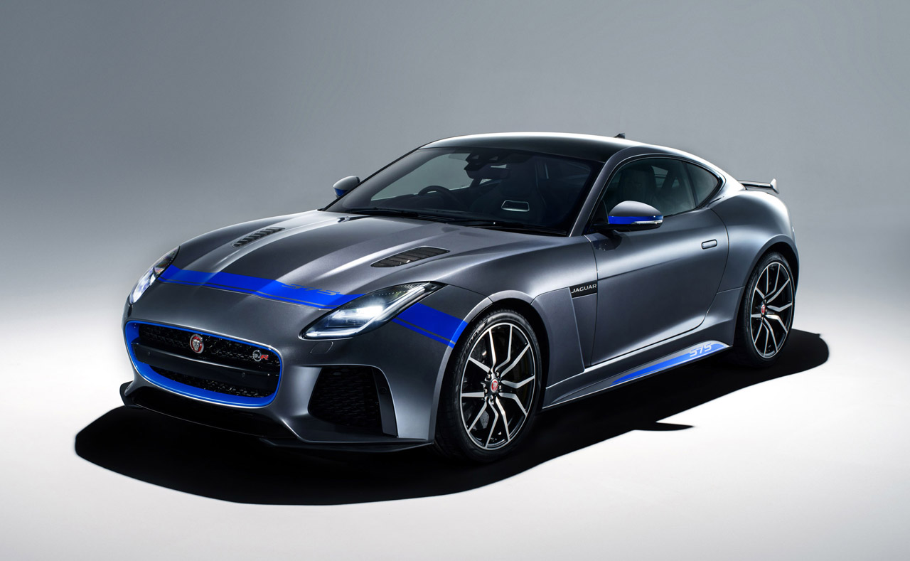 Jaguar lanceert op de F-type SVR een Graphic Pack in diverse kleuren.