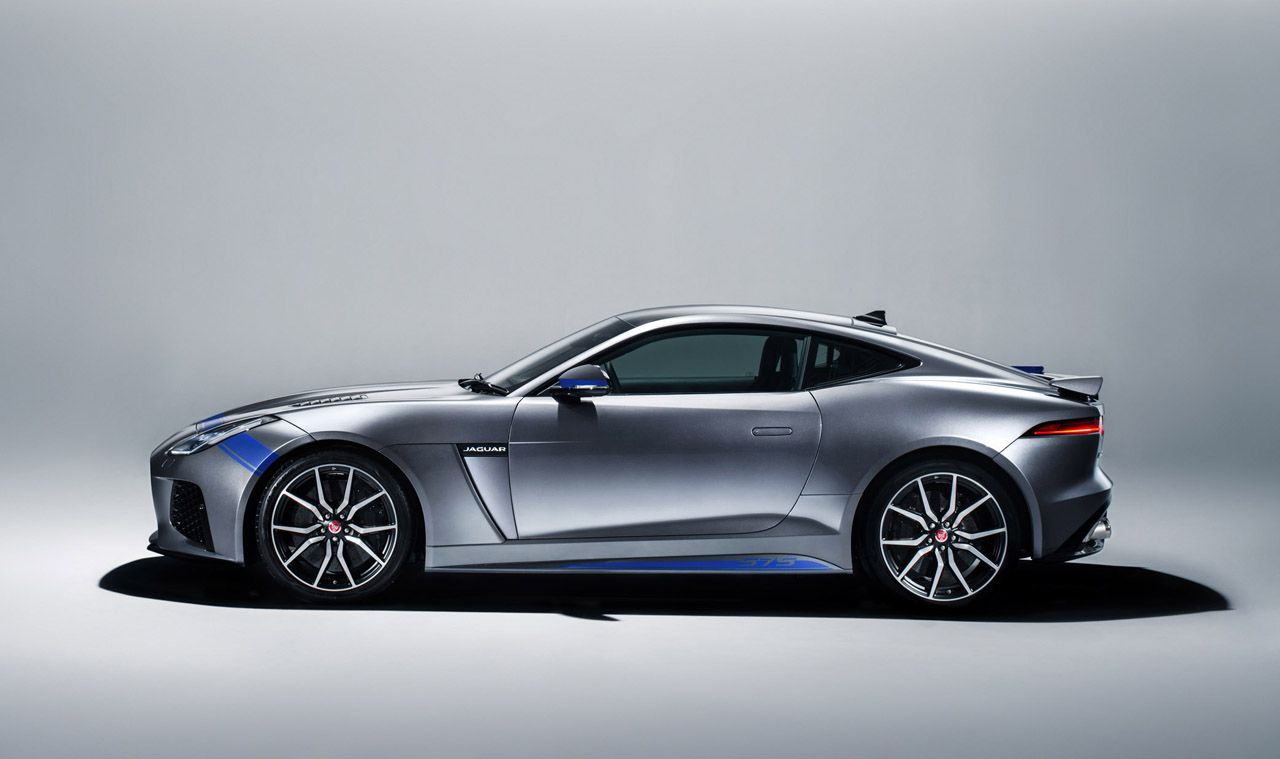 Jaguar lanceert op de F-type SVR een Graphic Pack in diverse kleuren.