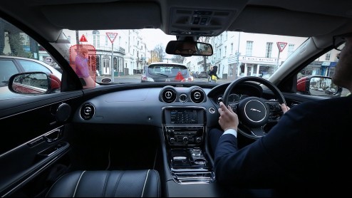 In toekomstige Jaguars en Land Rovers moet het mogelijk worden voor bestuurders 360 graden om zich heen te kijken. Zonder dode hoeken of belemmeringen.