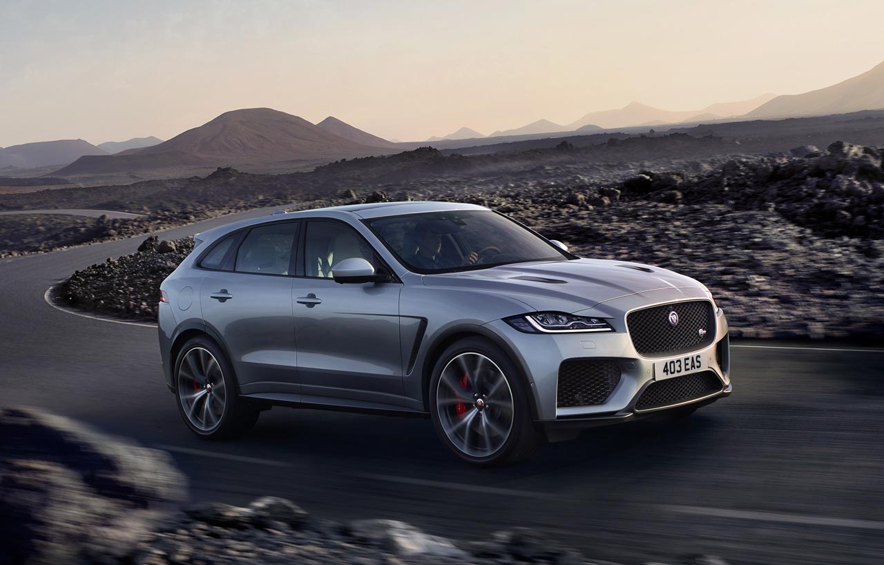 Jaguar brengt een supersnelle SVR-versie van de F-Pace.