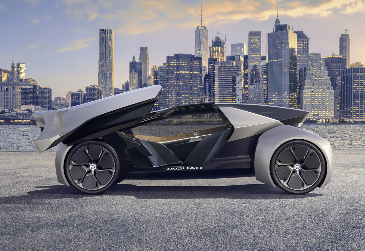 Jaguar lanceert de Future-Type een concept voor 2040.