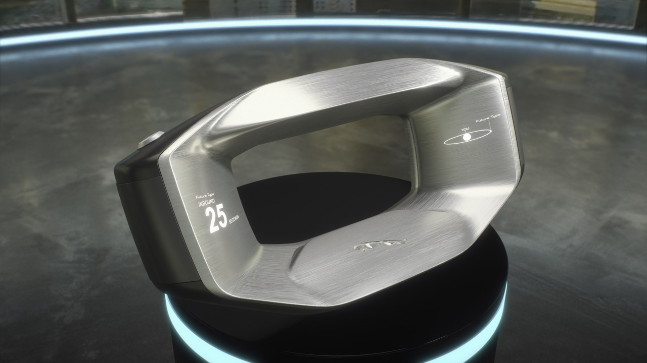Jaguar lanceert de Future-Type een concept voor 2040.