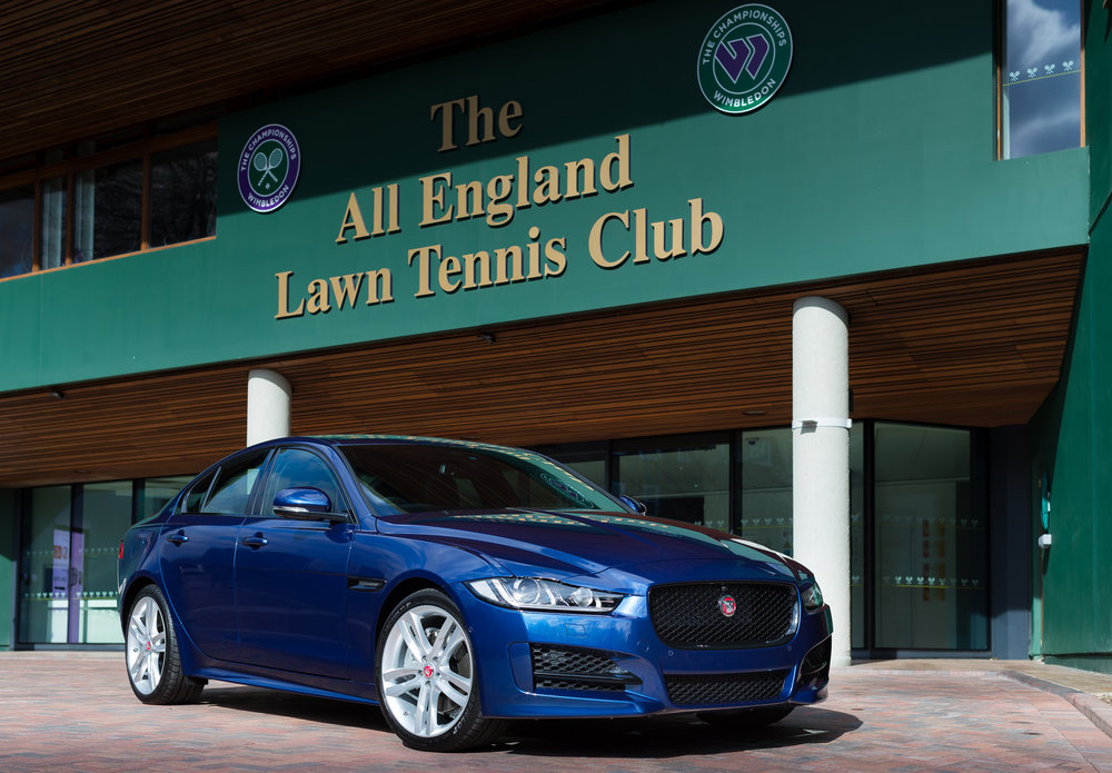Jaguar per direct autopartner van Wimbledon.