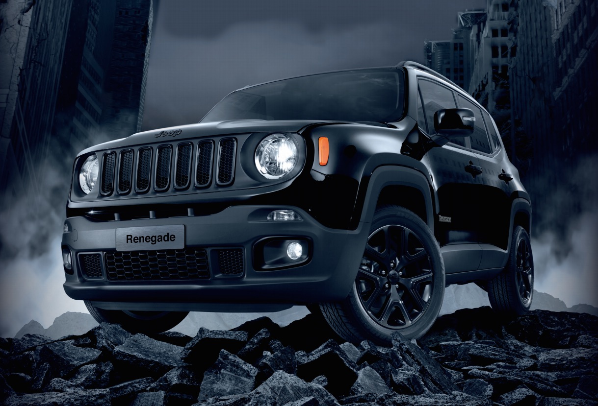 In navolging van Jeep Renegade Night Eagle introduceert Jeep voor Nederland de Renegade Black Line met zwarte accenten.