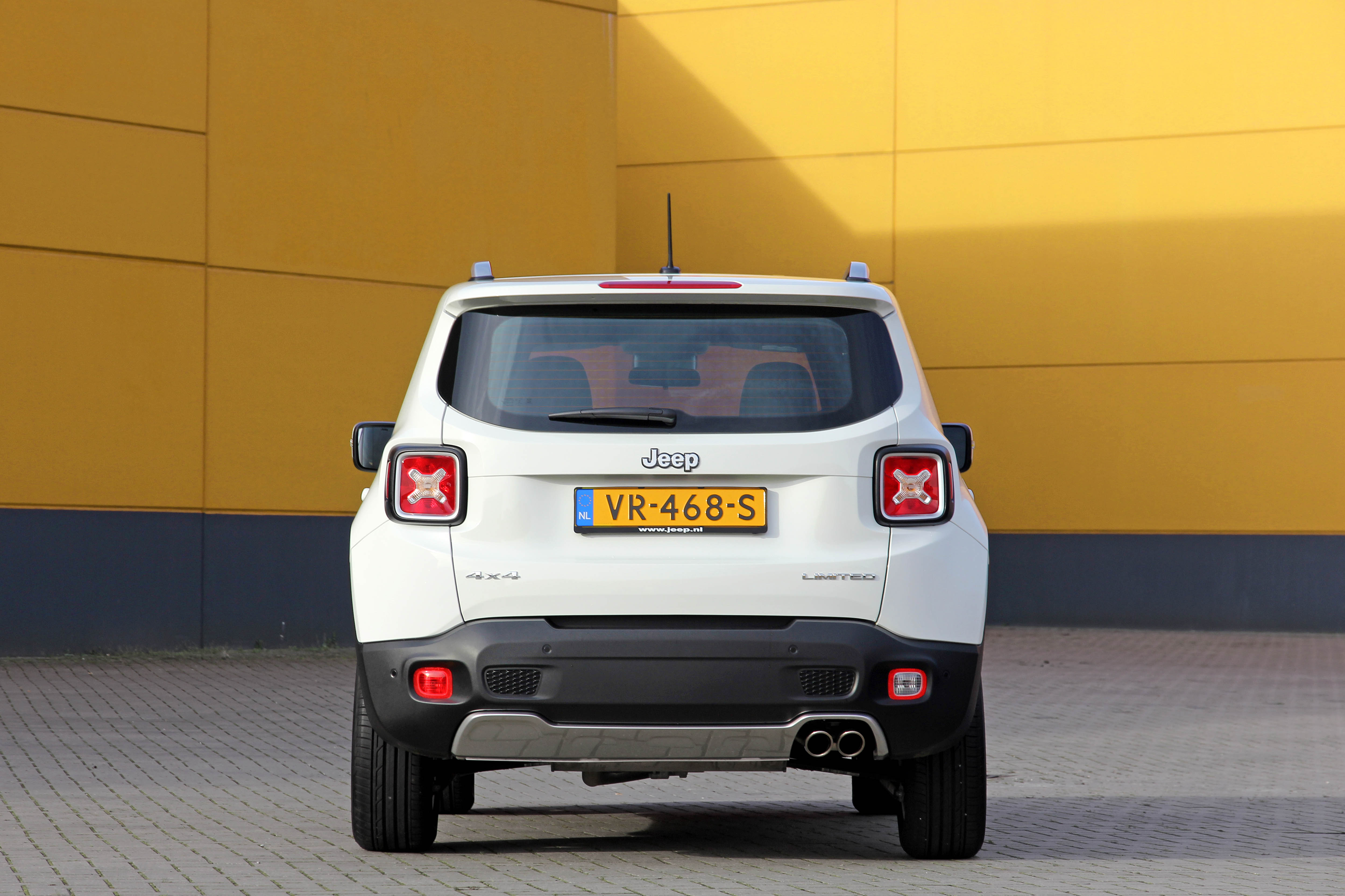 De nieuwe Jeep Renegade Van is de uitvoering op grijs kenteken voor ondernemers.