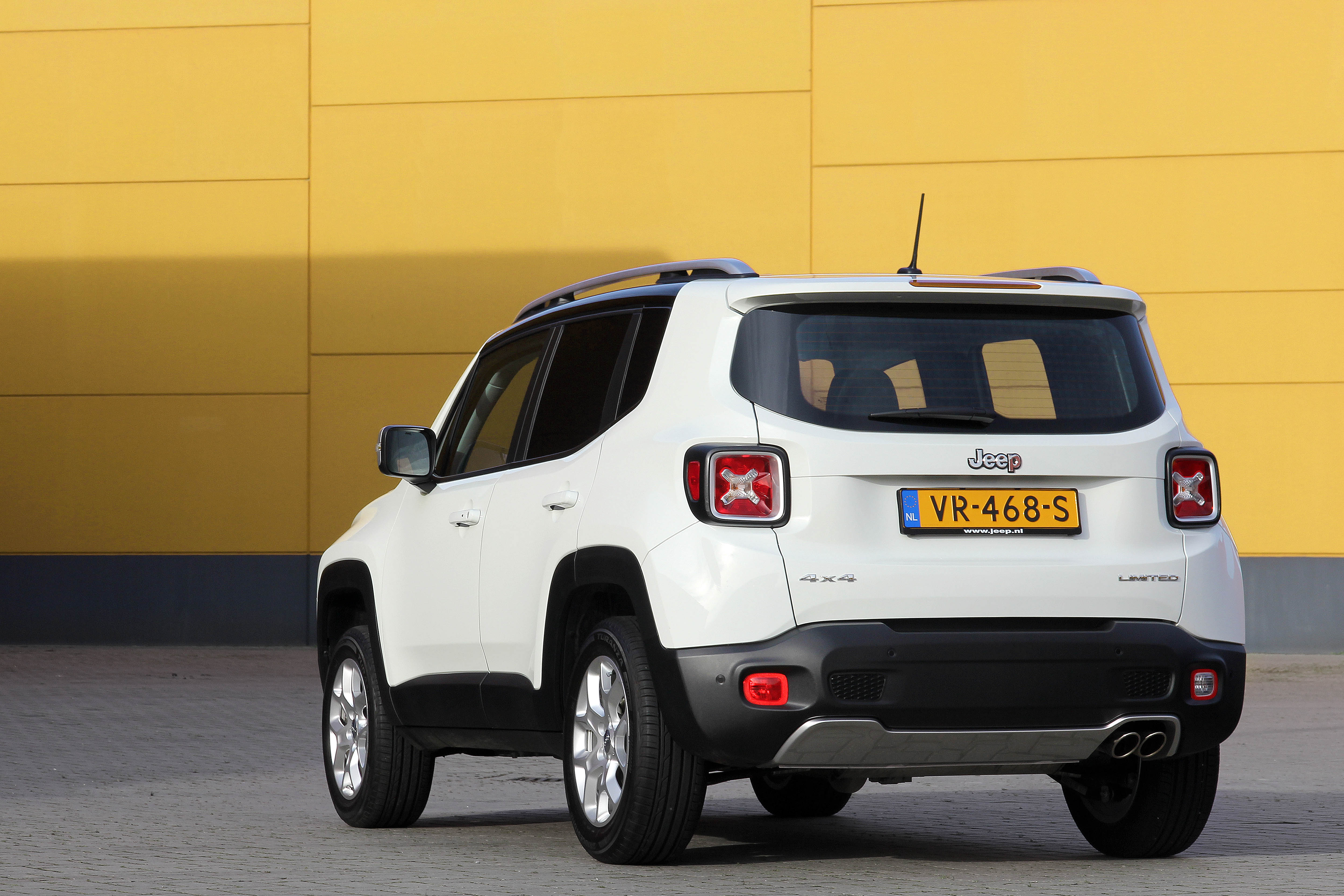 De nieuwe Jeep Renegade Van is de uitvoering op grijs kenteken voor ondernemers.