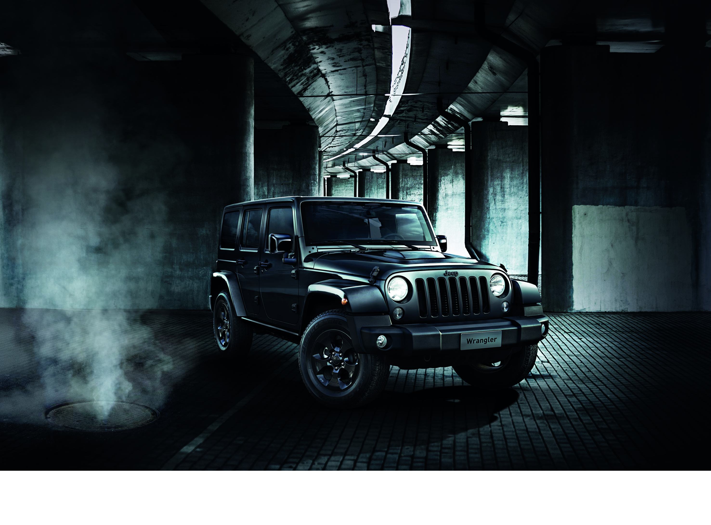 De Jeep Wrangler Black Edition II is er vooral in zwart, maar eventueel is deze tijdelijke editie ook in grijs, rood of wit exemplaar.