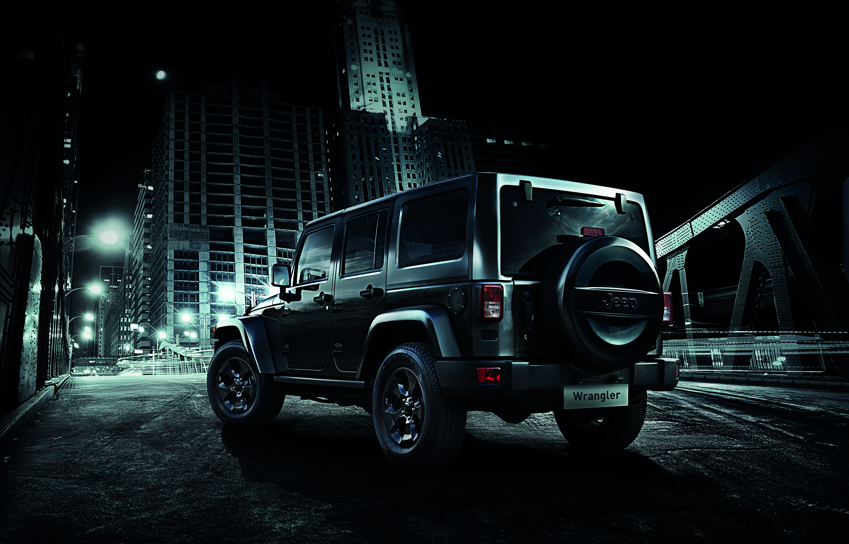 De Jeep Wrangler Black Edition II is er vooral in zwart, maar eventueel is deze tijdelijke editie ook in grijs, rood of wit exemplaar.