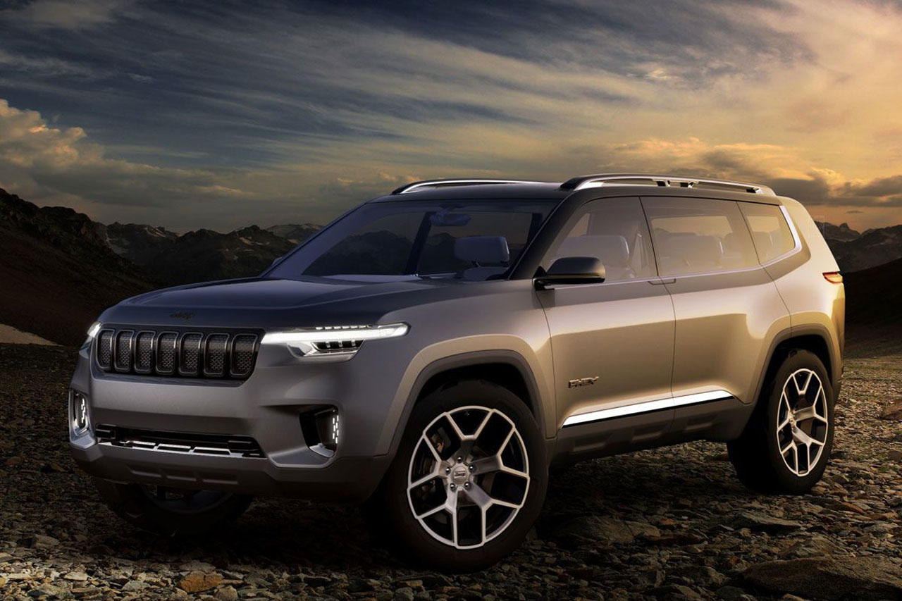 Jeep laat in Shanghai een conceptstudie zien, de Yuntu, die als plug-in hybride in China gebouwd gaat worden.