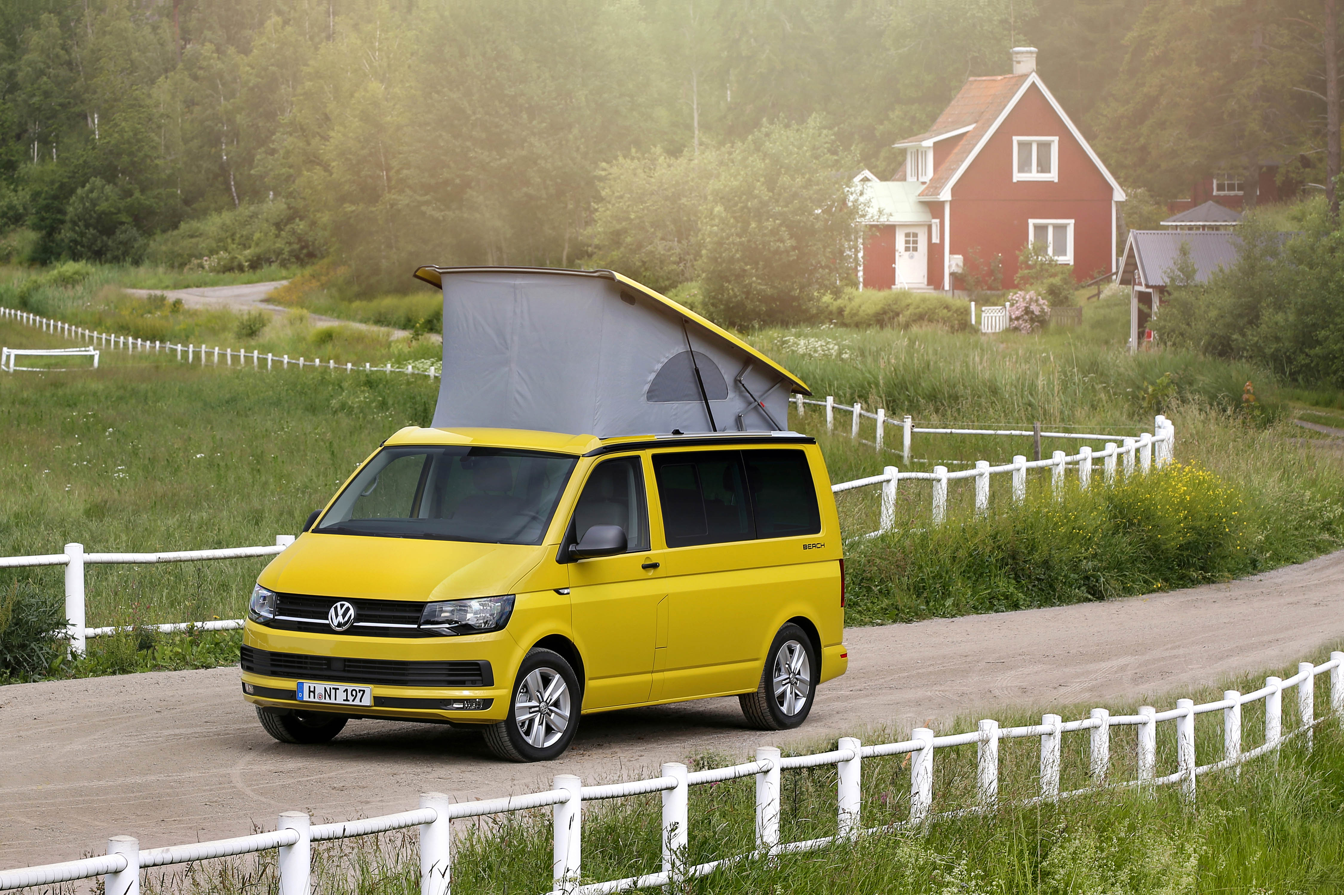 Kamperen met Volkswagen California in drie smaken: Beach, Ocean, Coast.