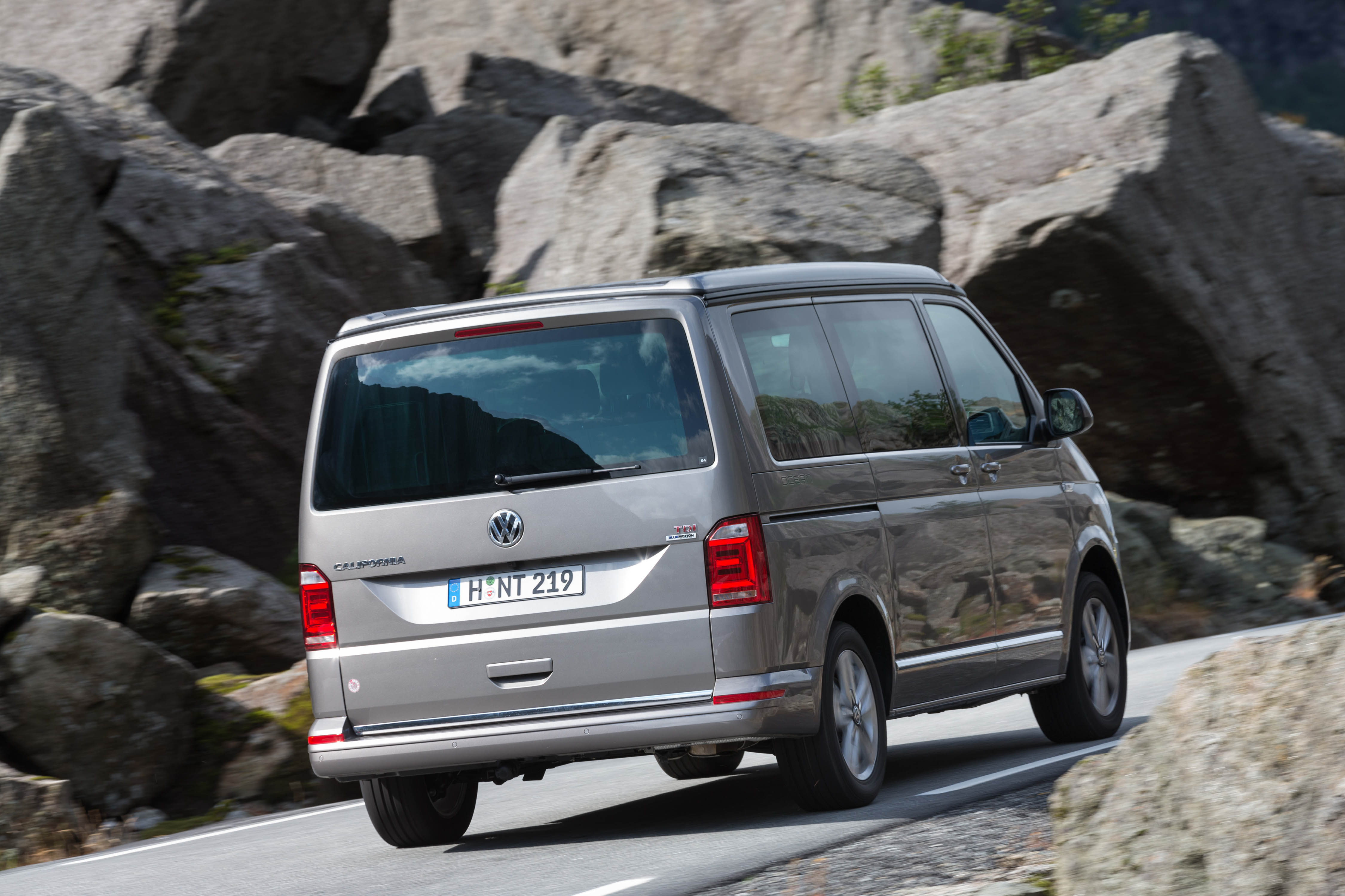 Kamperen met Volkswagen California in drie smaken: Beach, Ocean, Coast.