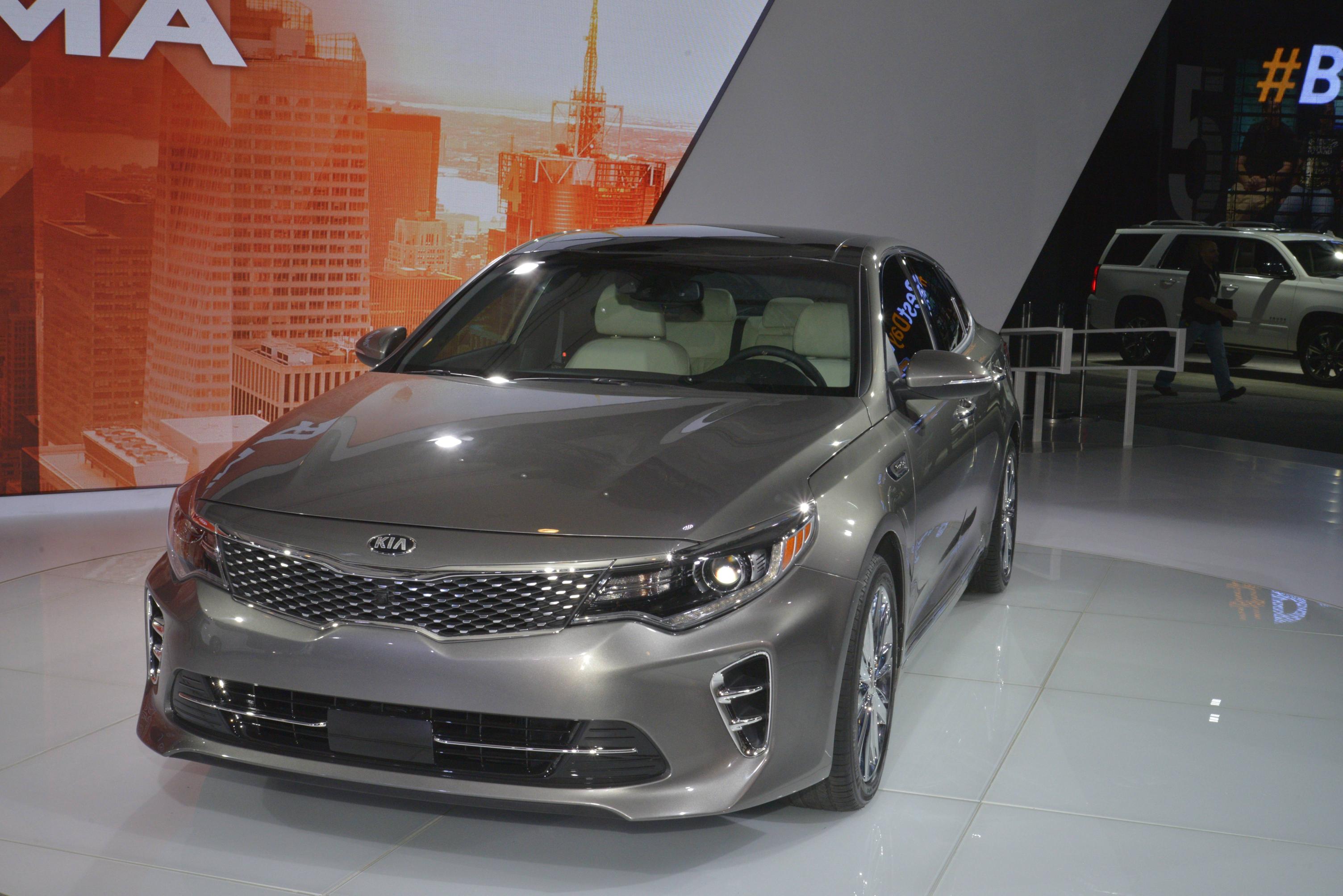 De nieuwe Kia Optima beleefde zijn wereldprimeur op de New York International Auto Show 2015.
