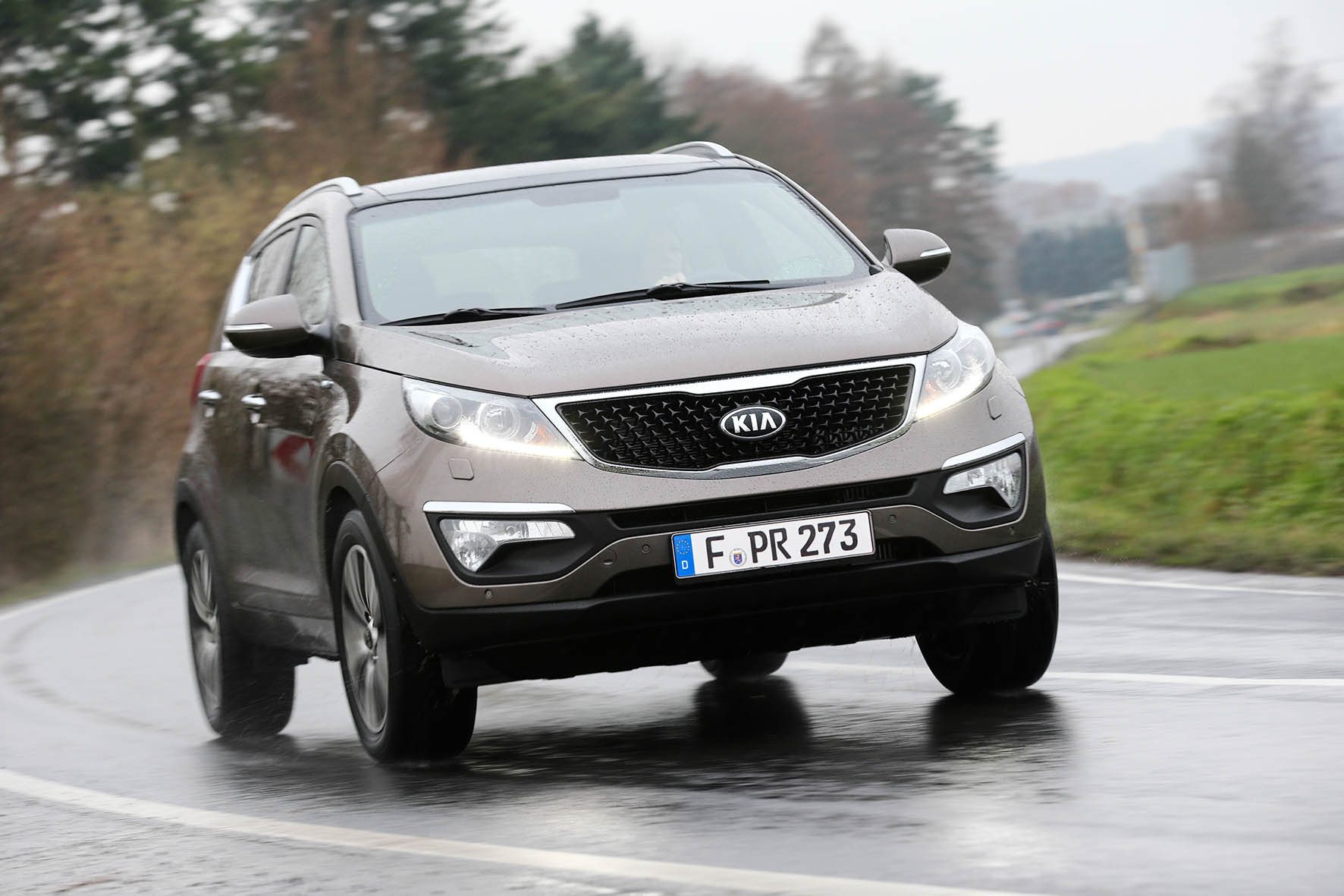 Kia Sportage x-treme in de uitvoeringen ComfortLine, DynamicLine en ExecutiveLine.