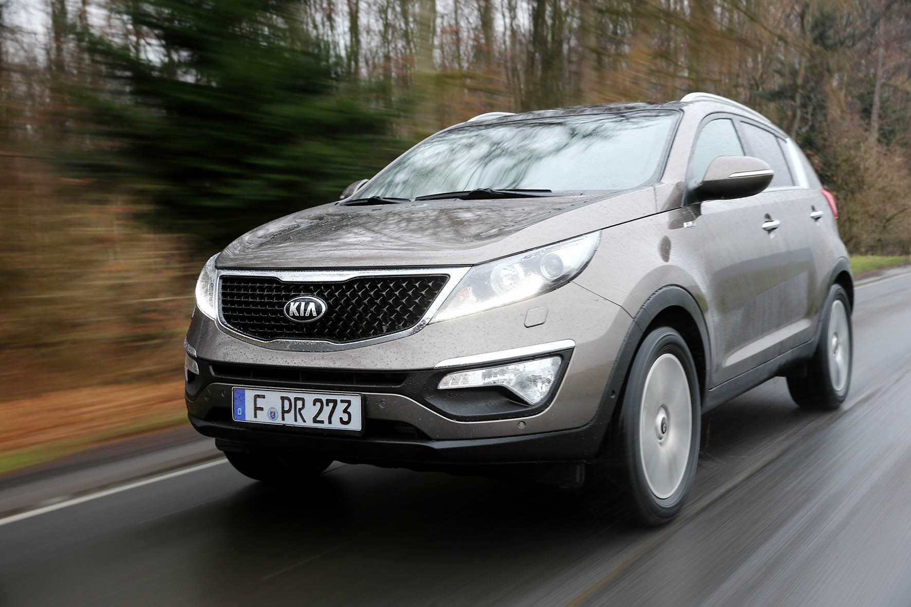 Kia Sportage x-treme in de uitvoeringen ComfortLine, DynamicLine en ExecutiveLine.