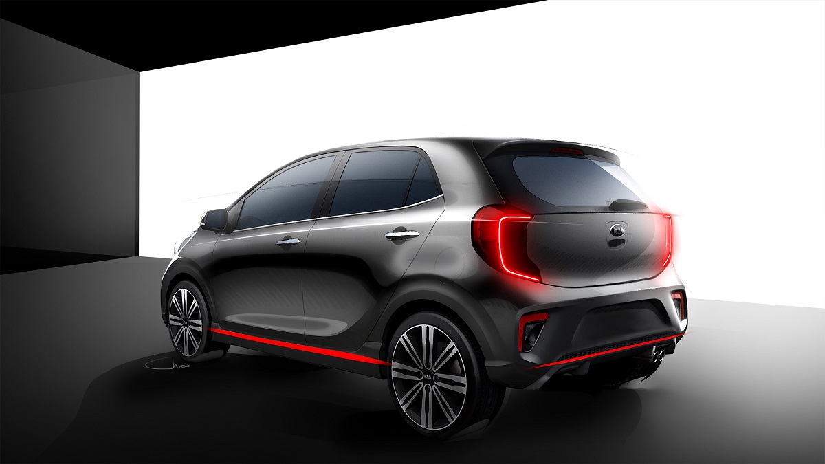 De huidige Kia Picanto loopt tegen zijn eind en daarom presenteert het merk enkele designschetsen die een beeld moeten geven van de nieuwe, derde generatie.