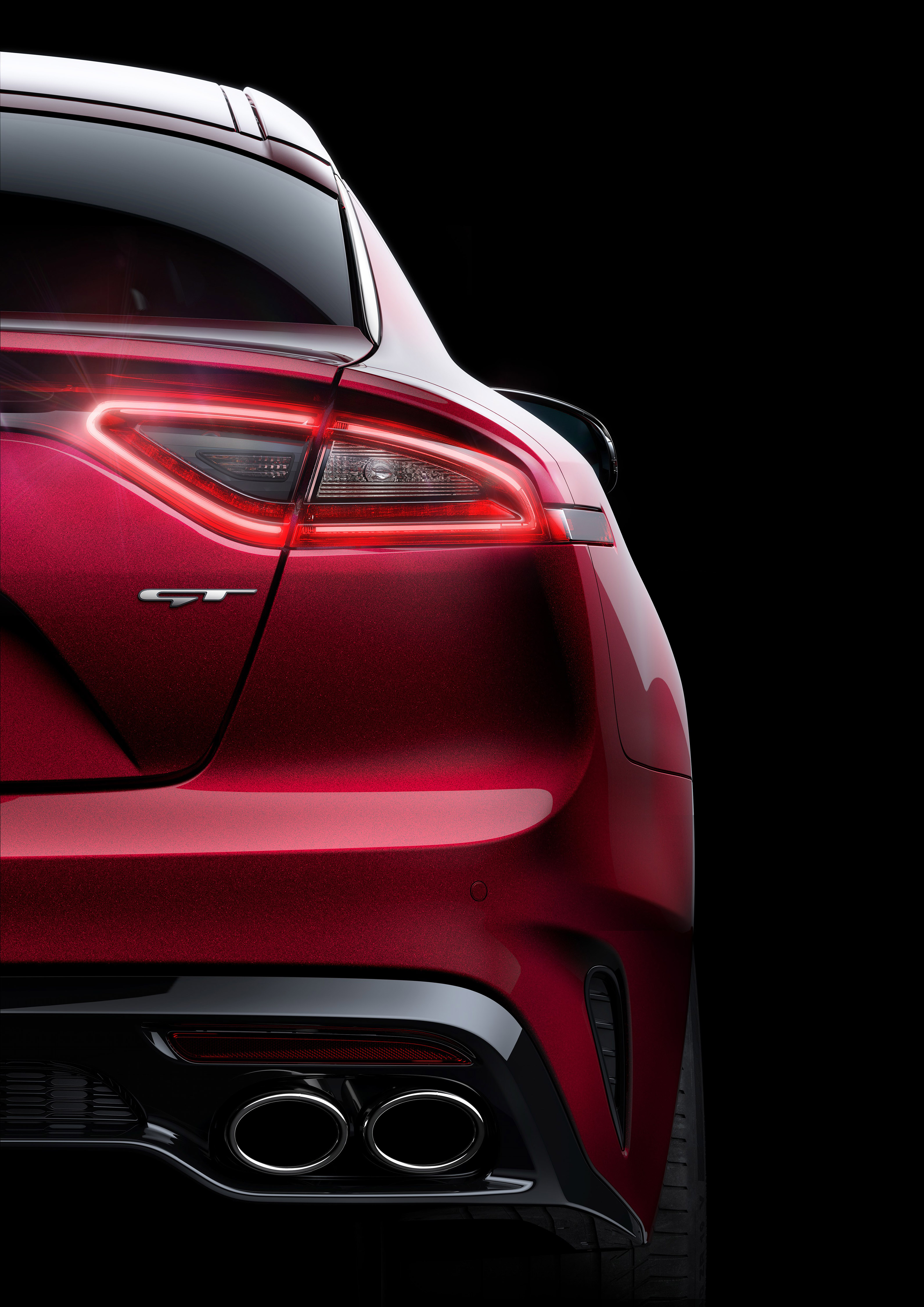 De Kia Stinger komt eind dit jaar Nederland met nog nader te bepalen motoren.