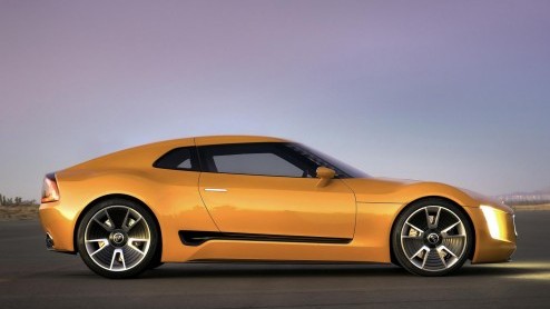 Kia presenteert GT 4 Stinger 2+2 sportwagen als concept car op de Autoshow van Detroit.