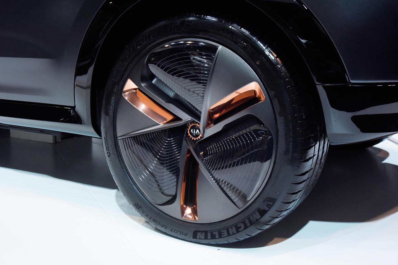 Kia laat een aantal toekomstige ontwikkelingen zien op de CES in Las Vegas, waaronder een Niro EV Concept.