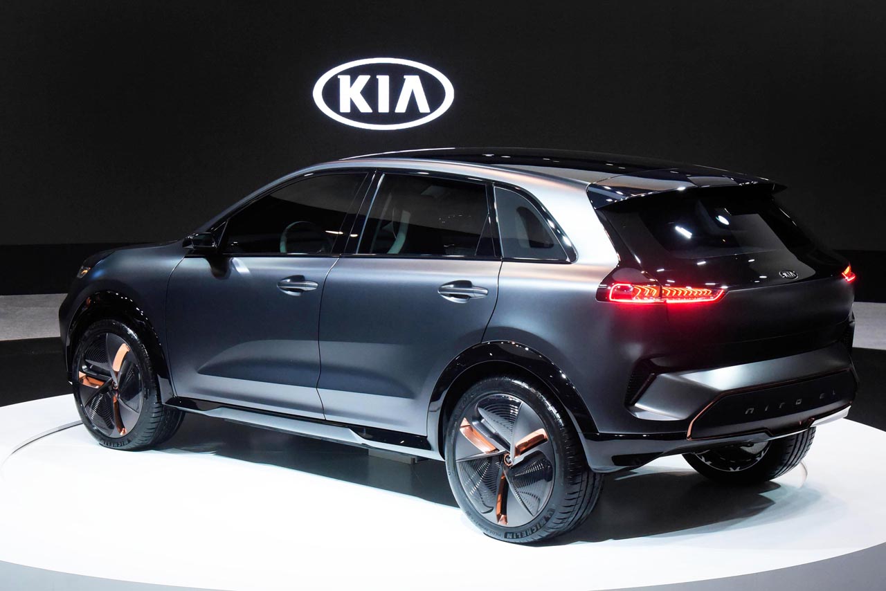 Kia laat een aantal toekomstige ontwikkelingen zien op de CES in Las Vegas, waaronder een Niro EV Concept.