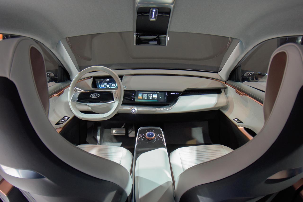 Kia laat een aantal toekomstige ontwikkelingen zien op de CES in Las Vegas, waaronder een Niro EV Concept.