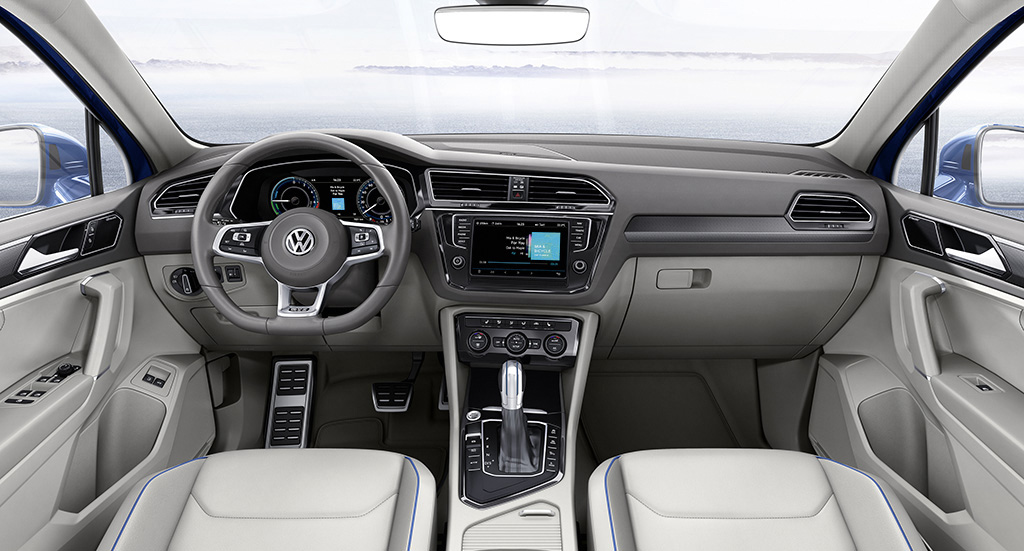 Nieuwe Volkswagen Tiguan klaar voor IAA Frankfurt. De GTE plug-in hybride steelt de show als studiemodel.