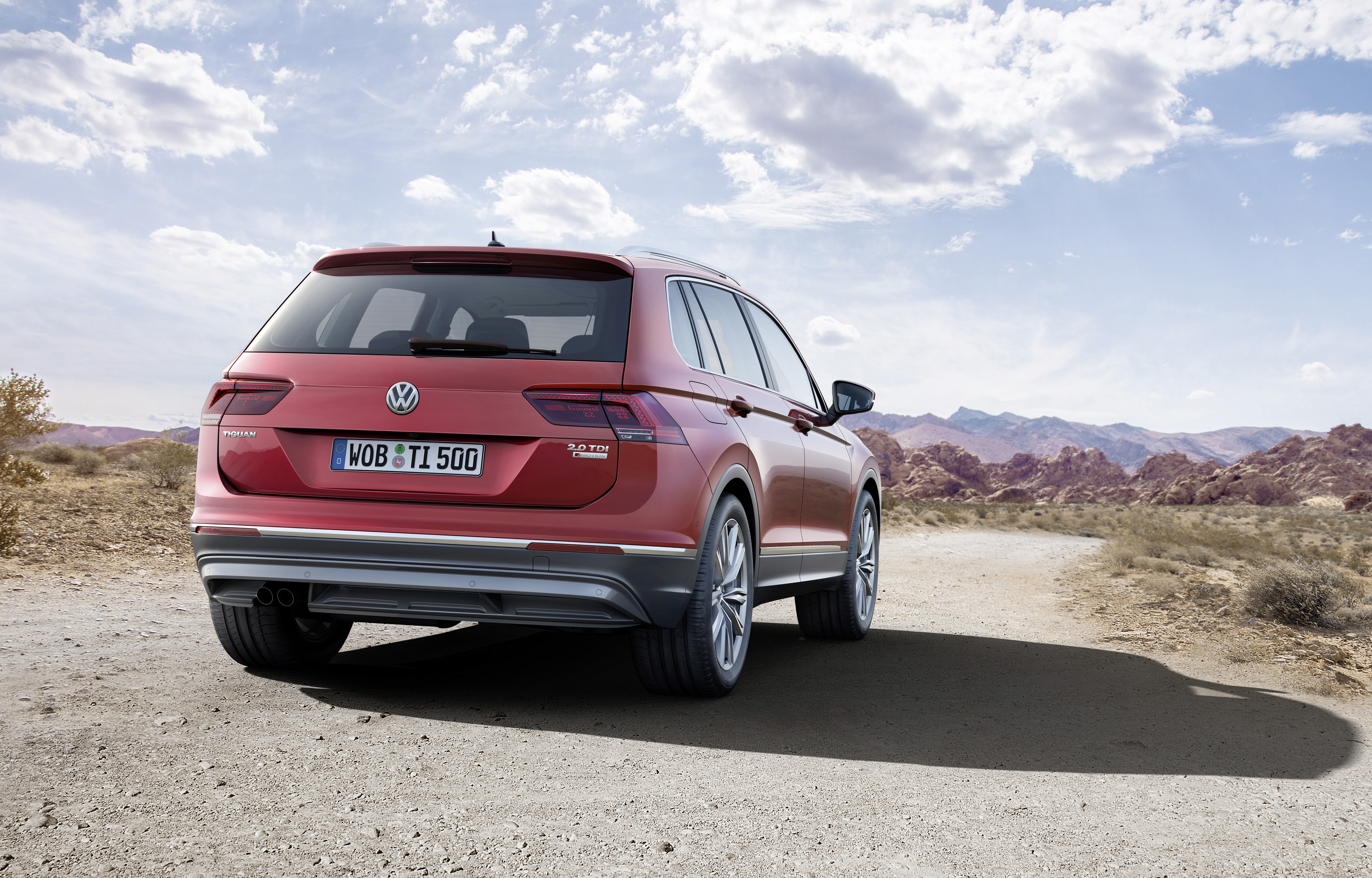Nieuwe Volkswagen Tiguan klaar voor IAA Frankfurt. De GTE plug-in hybride steelt de show als studiemodel.