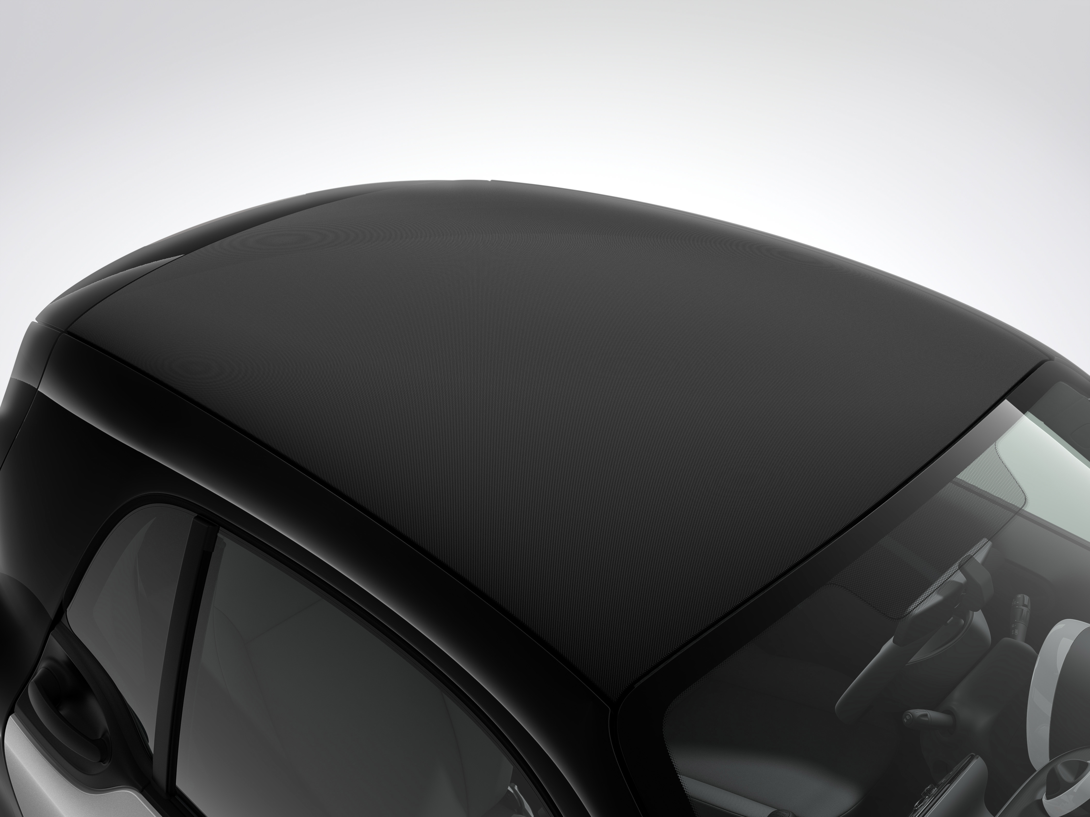 Meer luxe en veiligheid voor smart fortwo in modeljaar 2016 met i-Size kinderzitjesbeveiliing, bochtverlichting, zwarte dakhemel en meer kleuropties.