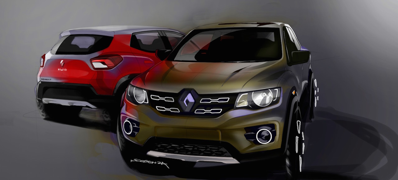 Wij hebben de Renault Captur en Dacia Duster maar India kan rekenen op de Renault KWID.