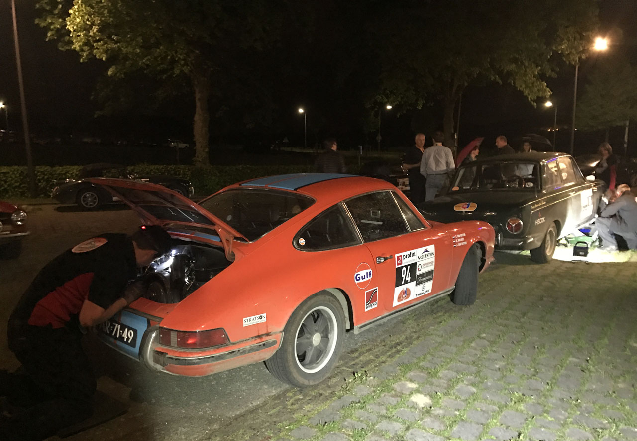 Het venijn zat in de staart van de Tulpenrally 2017.