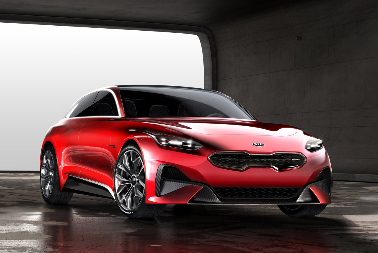 Kia laat op de komende IAA een concept zien van een langgerekte en sportief gelijnde stationwagon.