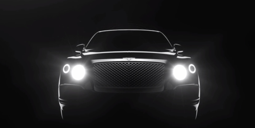 Bentley Bentayga SUV komt in 2016 op de markt en verschijnt in 2017 als plug-in hybride.
