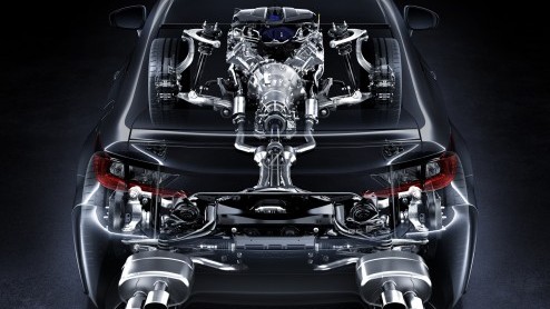 Lexus trekt het doek van de RC F Sportline en RC F GT3 op de Autosalon van Genevr 2014.