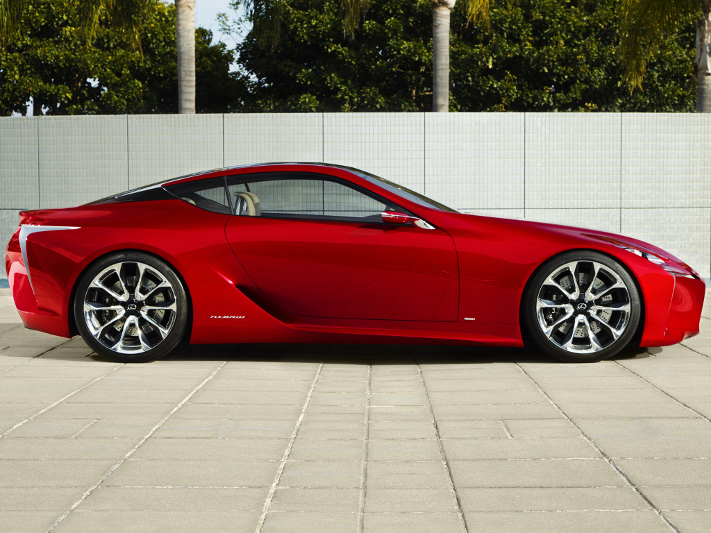 Lexus geeft gas op Detroit Auto Show 2016 met Lexus LF-LC Concept in Detroit.