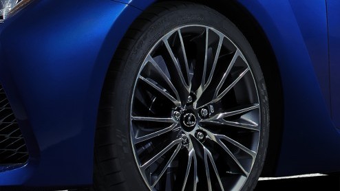 Nieuw sportief F-model van Lexus wordt onthuld op Detroit Auto Show, de RC F.
