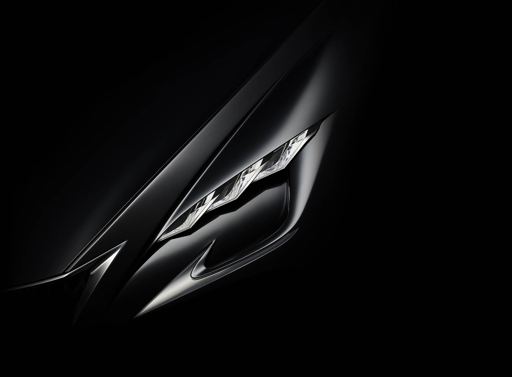 Lexus toont concept car met progressieve luxe en de nodige spierballen op de Tokio Motor Show 2015.
