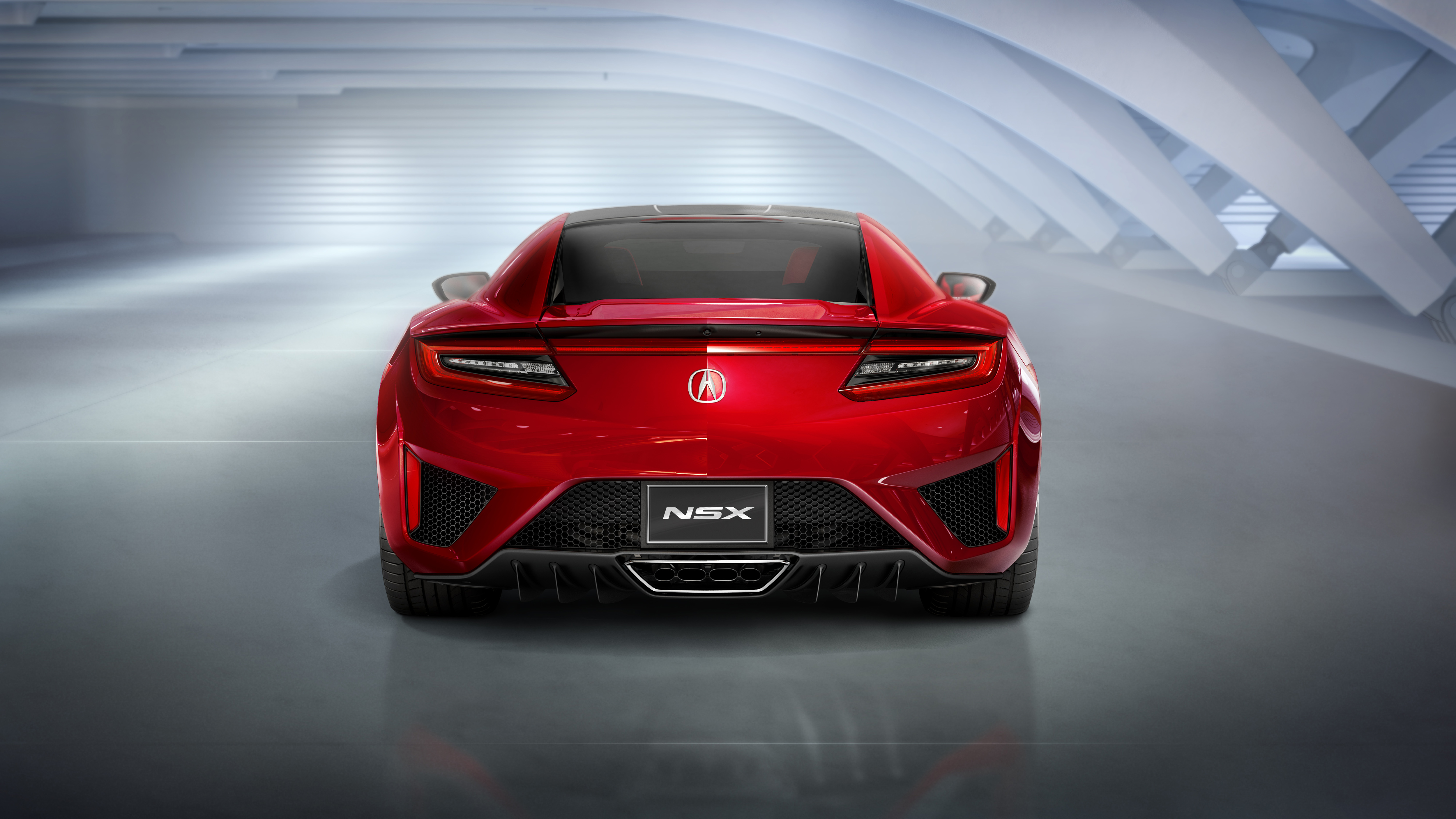 Onthulling Honda NSX als Acura NSX in Detroit tijdens NAIAS 2015.