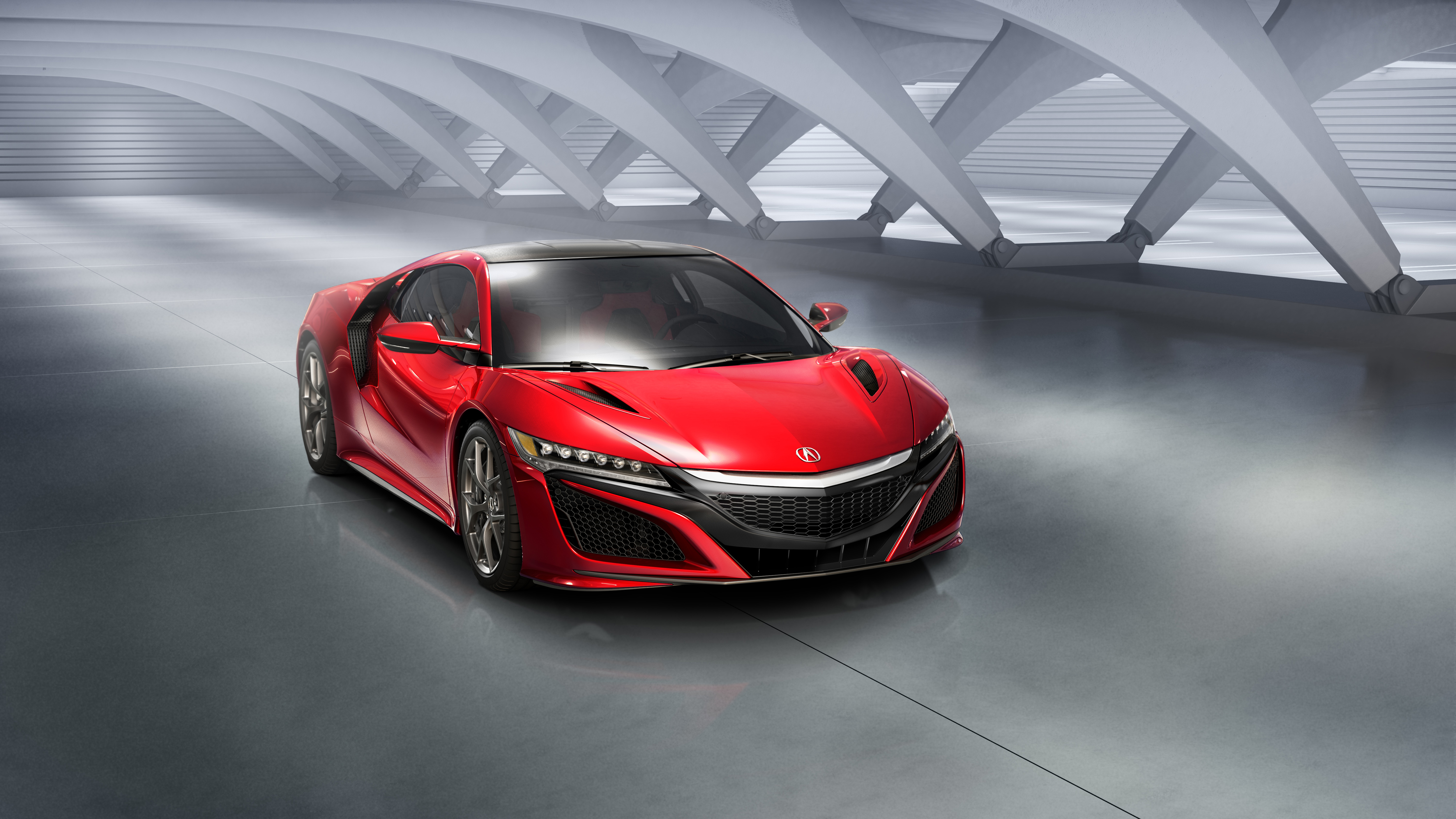 Onthulling Honda NSX als Acura NSX in Detroit tijdens NAIAS 2015.