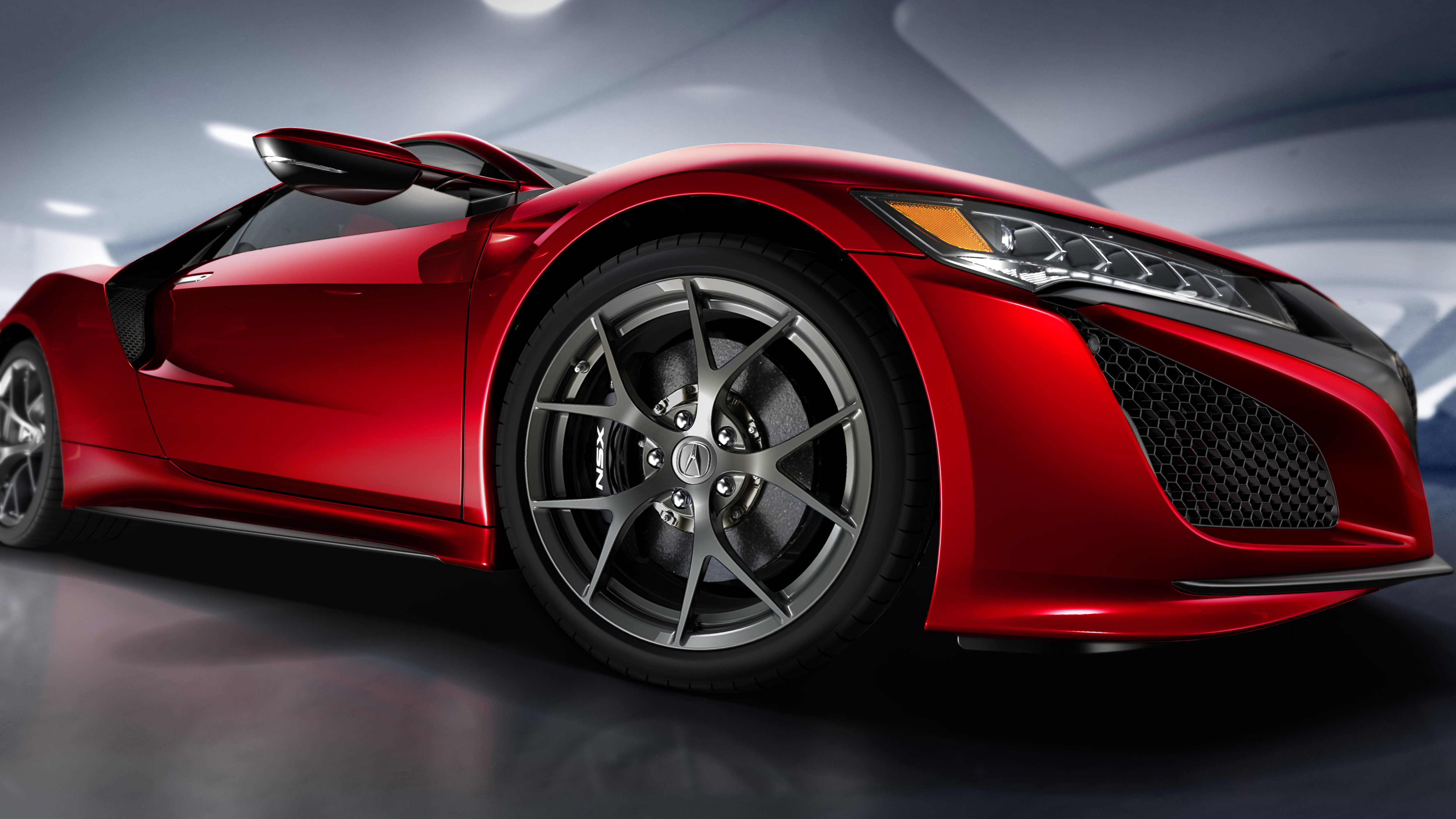 Onthulling Honda NSX als Acura NSX in Detroit tijdens NAIAS 2015.