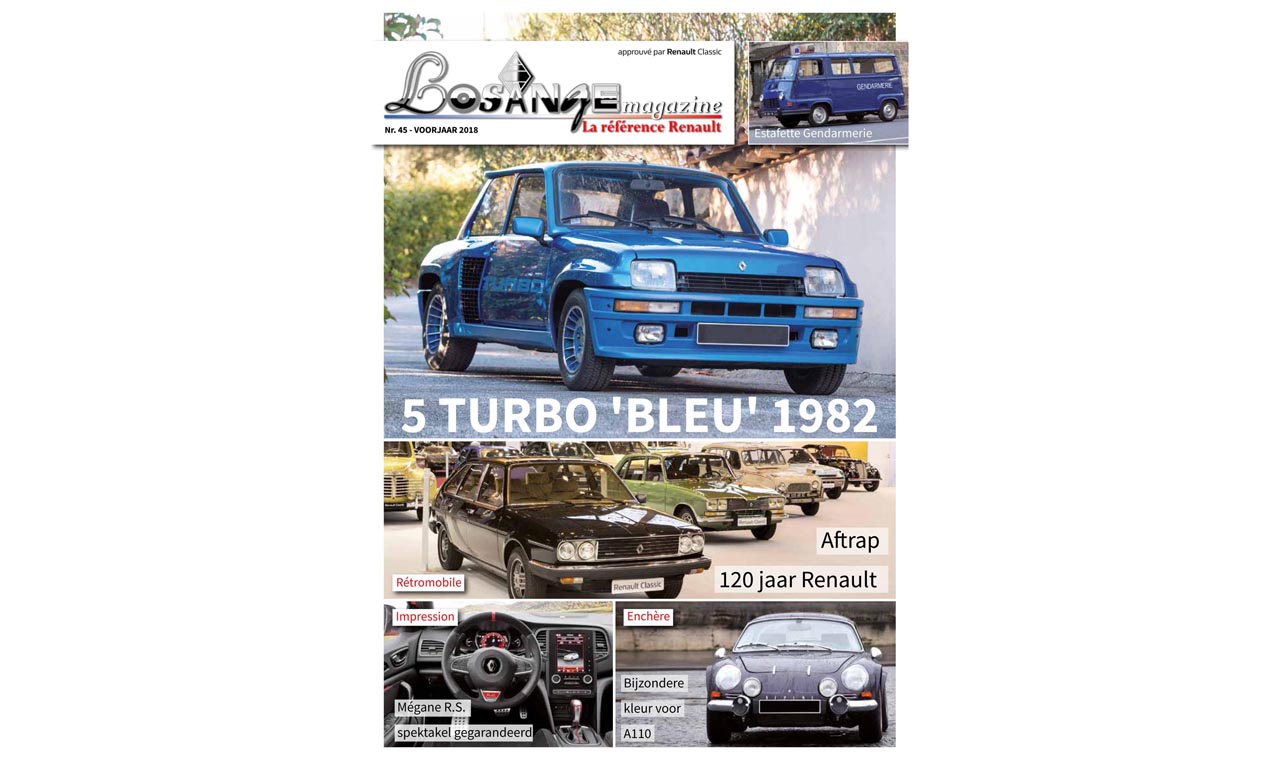 Het Nederlandse tijdschrift over Renault, Losange Magazine, staat inmiddels online in het Nederlands, Frans en Engels.