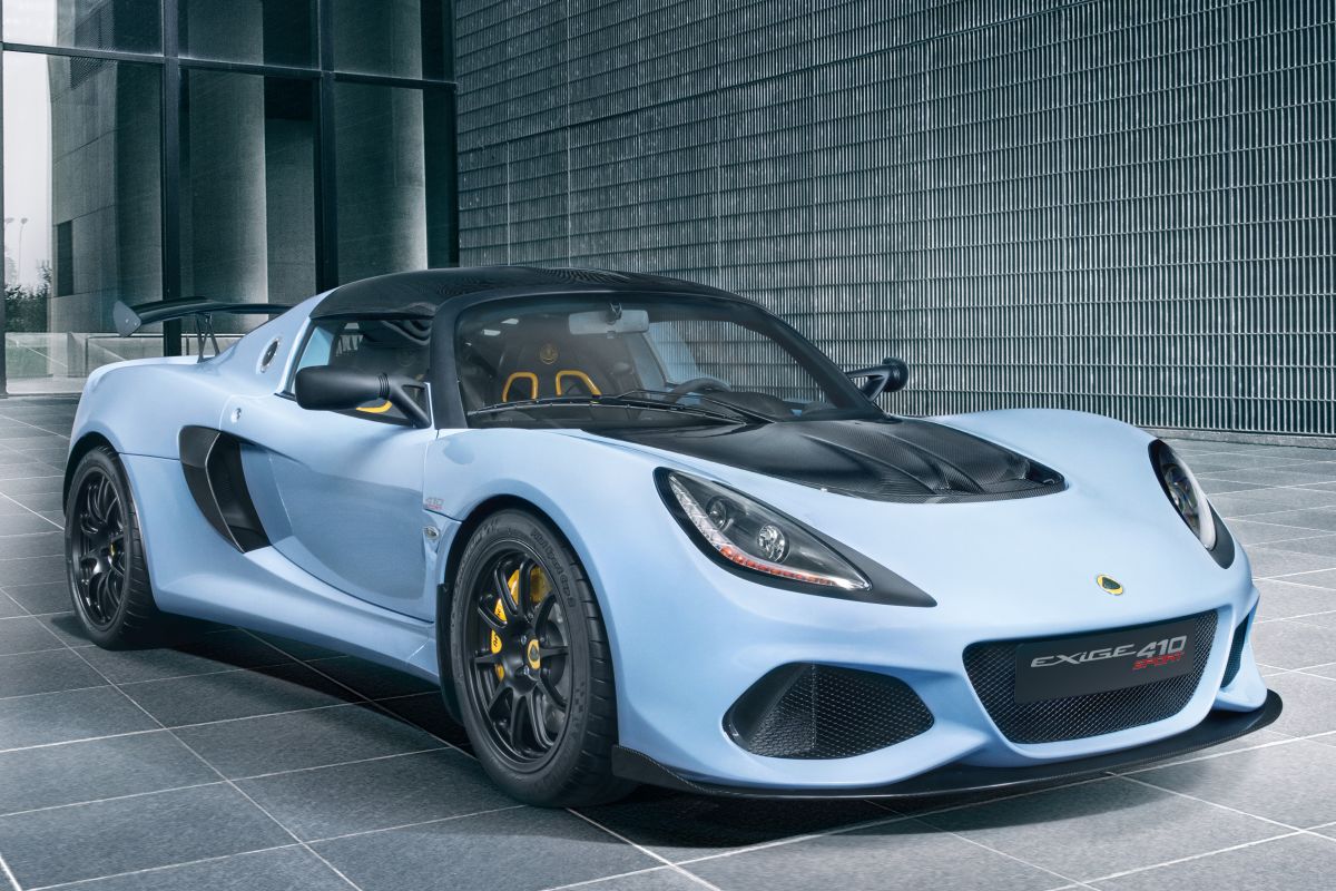 Lotus Exige nu ook als Sport 410