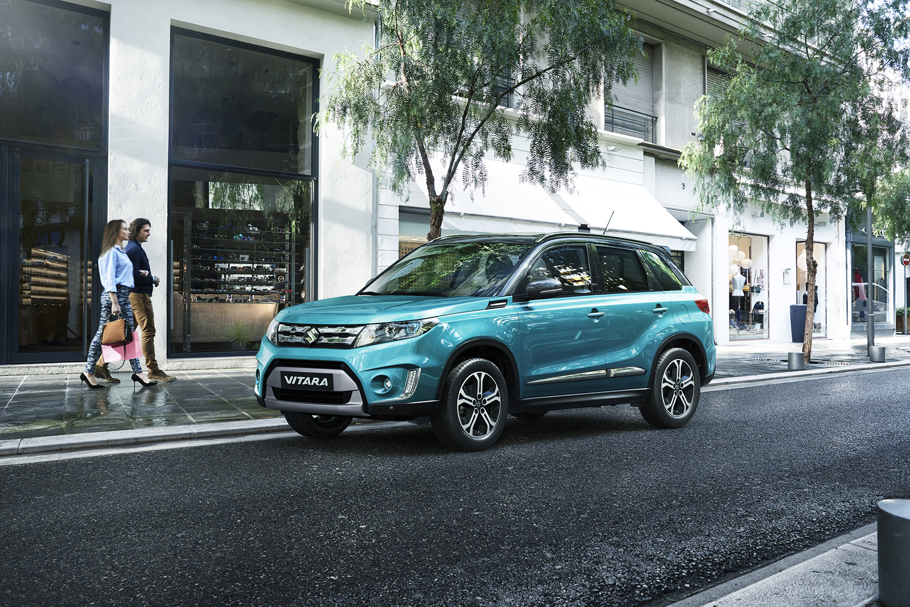 De Suzuki Vitara 1.6 diesel AllGrip TCSS is de topuitvoering van het gamma met een 120 pk sterke dieselmotor en zestrapsautomaat met dubbele koppeling.