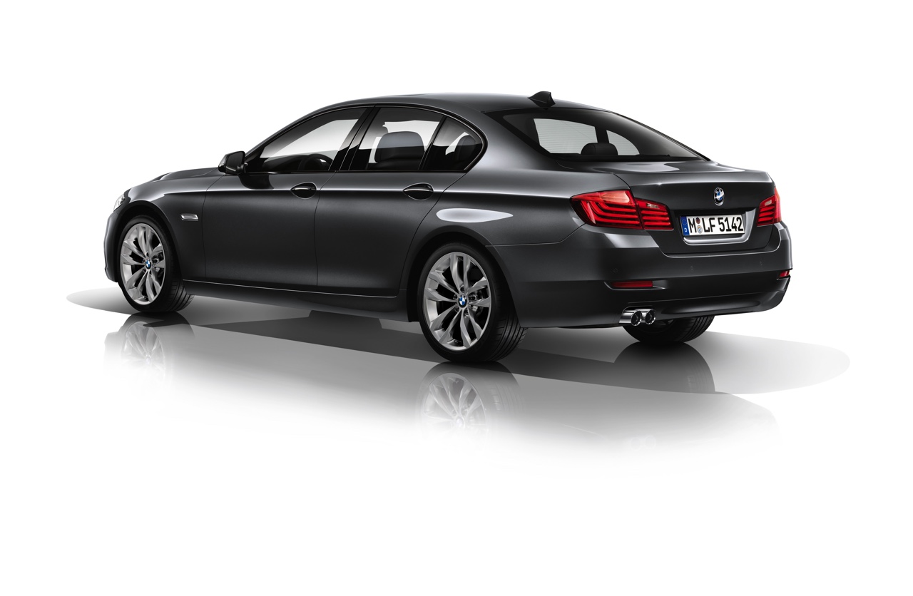 BMW 5 Serie M Sport uitvoering is tijdelijk beschikbaar in combinatie met verschillende motorvarianten.