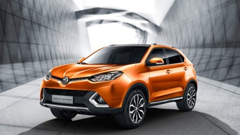 MG heeft in China de GTS onthuld, een compacte cross-over die naast de MG3 en MG6 in het modellengamma komt.