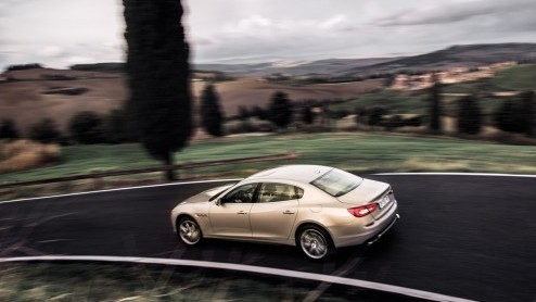 Maserati Quattroporte en Ghibli naar Autosalon van Brussel 2014.